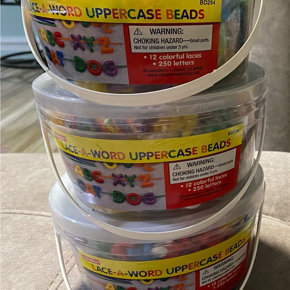 Lakeshore Lace-A-Word Beads